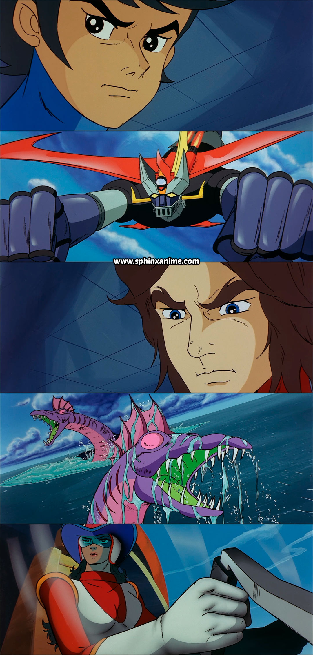 Descargar Grendizer: Getter Robo G - Great Mazinger Kessen! Daikaijuu BD